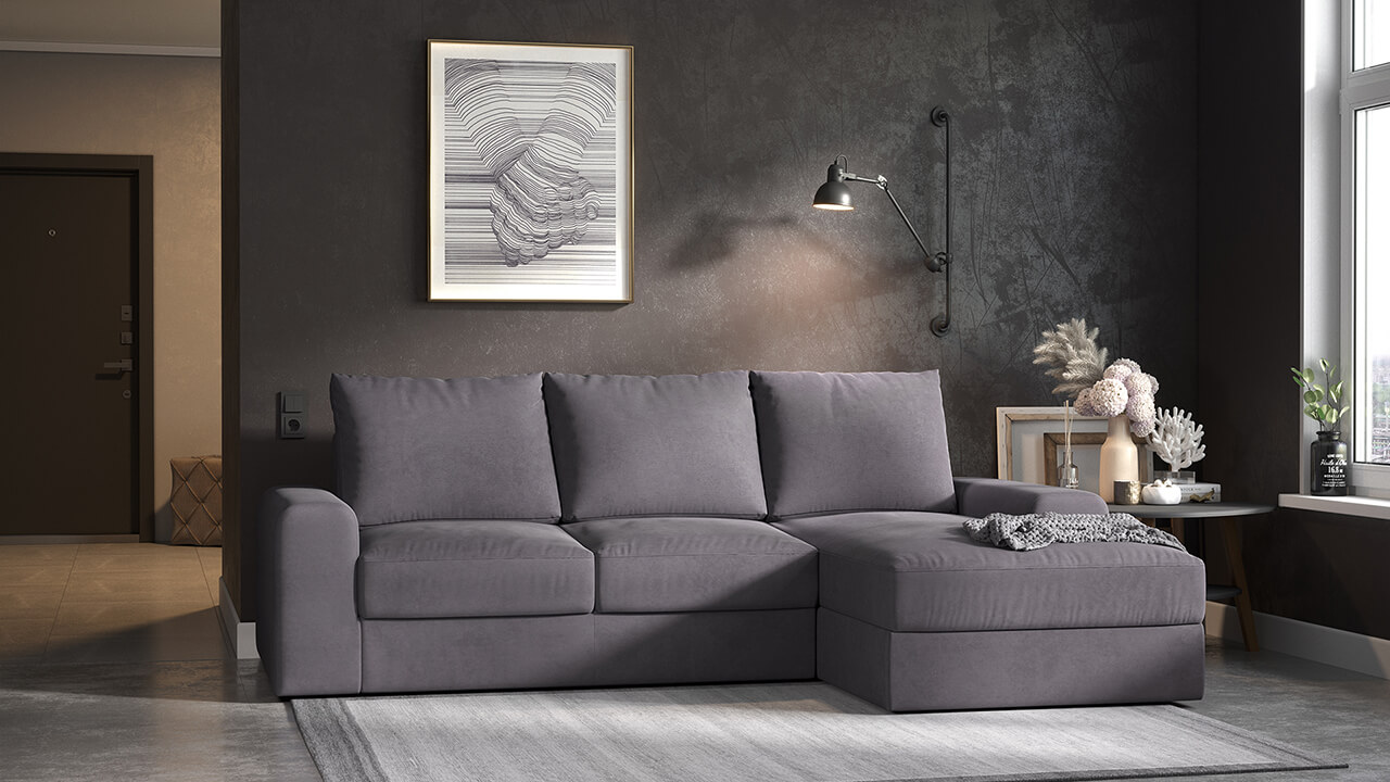 Купить диван угловой ELKE Optima